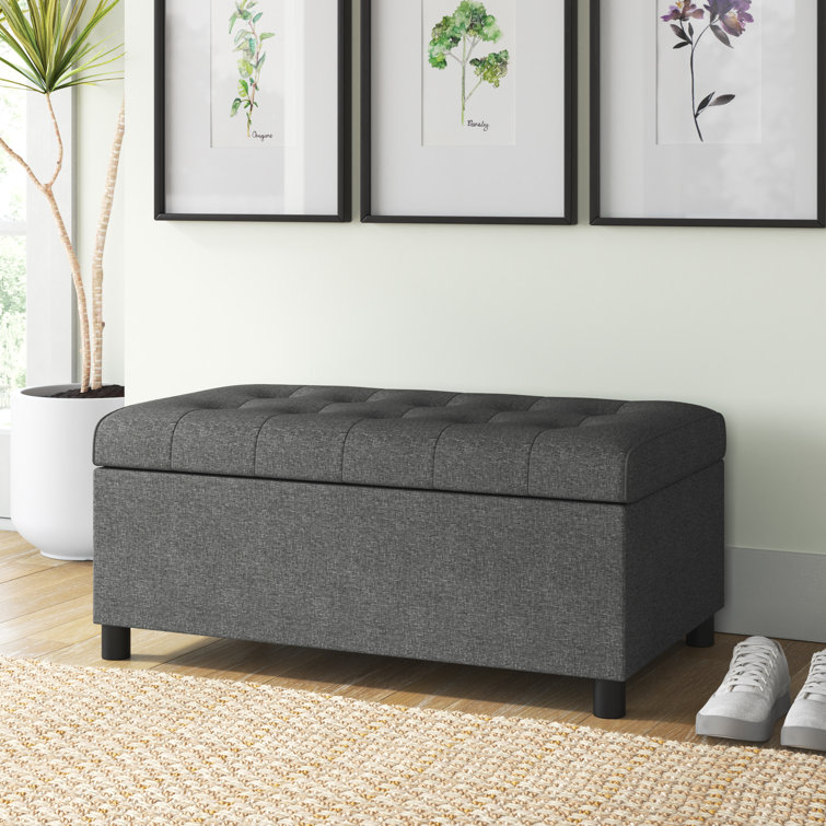 Wade Logan® Flip Top Storage Bench & Reviews Wayfair